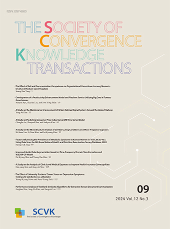 The Society of Convergence Knowledge Transactions