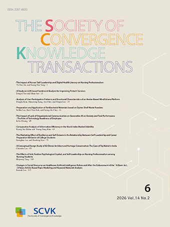 The Society of Convergence Knowledge Transactions
