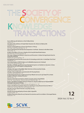 The Society of Convergence Knowledge Transactions